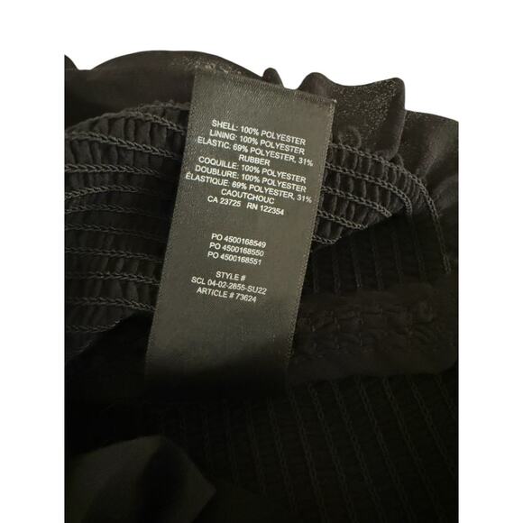 Wilfred Aritizia Black Long Sleeve Blouse Size Small - Picture 8 of 8